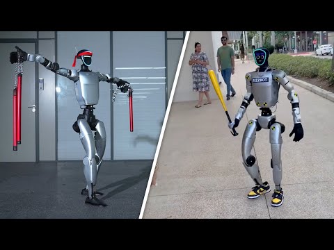 Unitrees neue V6 ist tödlich: Sie wurde zum Angriff trainiert (G1 KungFu Kid V6)