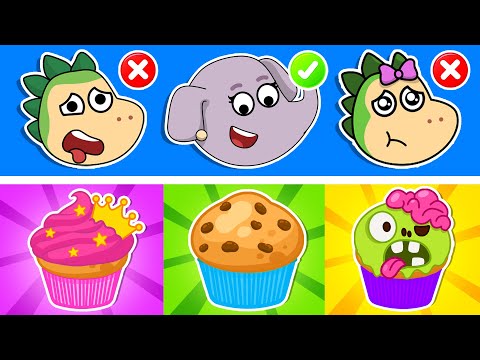 😧 Uh-oh! Mummy's Dessert Shop Chaos 🍰Spike and Sparkle Try to Help 🍪 Kids Stories by Fire Spike 🔥