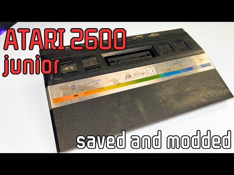 Reviving a Dead Atari 2600 Jr. | Custom AV Mod & Full PCB Overhaul