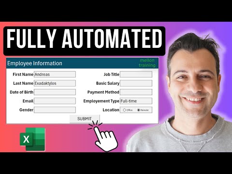 How to Create a Fully Automated Data Entry Form in Excel (in 4 STEPS)