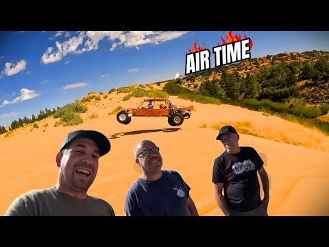 Testing the LS Sandrail at the Dunes with @MerlinsOldSchoolGarage 