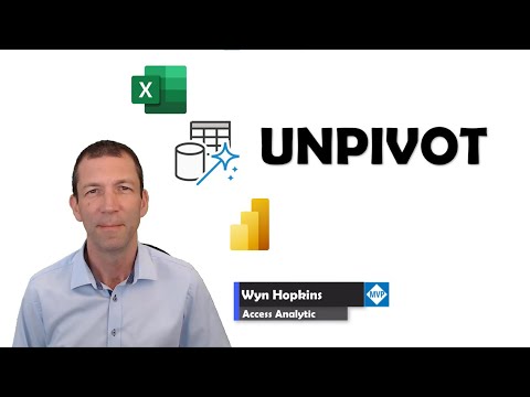 How and why to Unpivot data with Power Query
