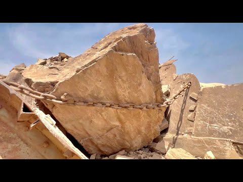 How to break Largest Rocks without Machines?