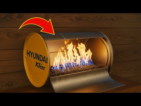 No Gas, No Wood! This Oil Barrel Turns Into a FREE Winter Heater! ❄️🔥