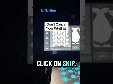 Skip failed parts on the Bambu Lab H2C #bambulab #h2c #3dprinting #fyp