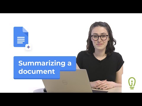 Summarizing a Document with Gemini