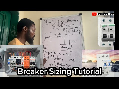 How to Size Breakers for Solar System Installation.