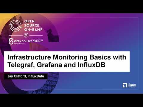 Infrastructure Monitoring Basics with Telegraf, Grafana and InfluxDB - Jay Clifford, InfluxData