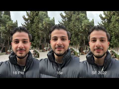 iPhone 16e vs iPhone 16 Pro vs iPhone SE 2022 Photo Test !