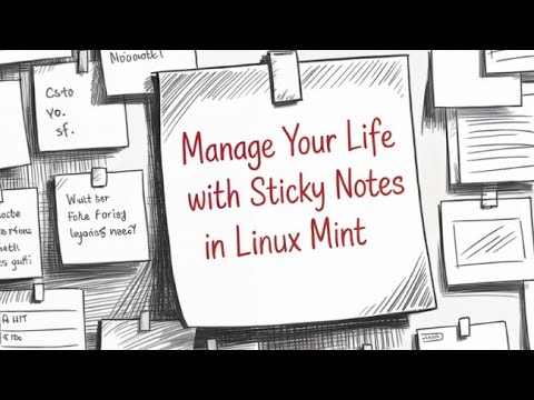 Manage Your Life For FREE With Sticky Notes in Linux Mint