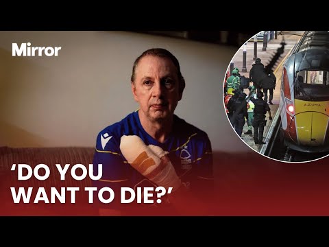 Survivor describes moment he confronted Huntingdon knifeman