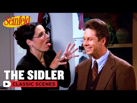 Elaine's New Co-Worker Is A Sidler | The Merv Griffin Show | Seinfeld