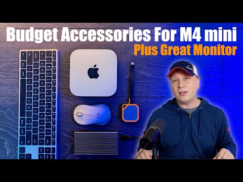 Best Budget M4 Mac mini Accessories Plus a Great 32" Monitor Option