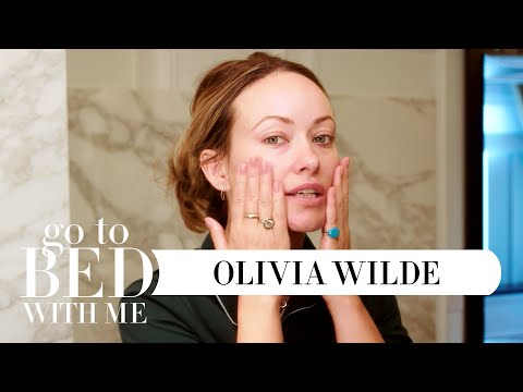 Olivia Wilde's Nontoxic Nighttime Skincare Routine | Go To Bed With Me | Harper's BAZAAR