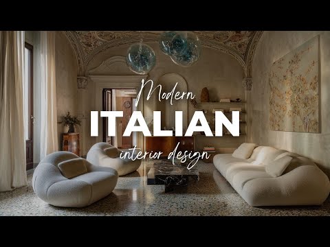 Modern Italian Interior Design: Create a Warm & Sophisticated Sanctuary [4K]