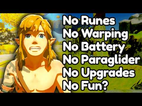 Tears of the Kingdom but Key Items are not allowed