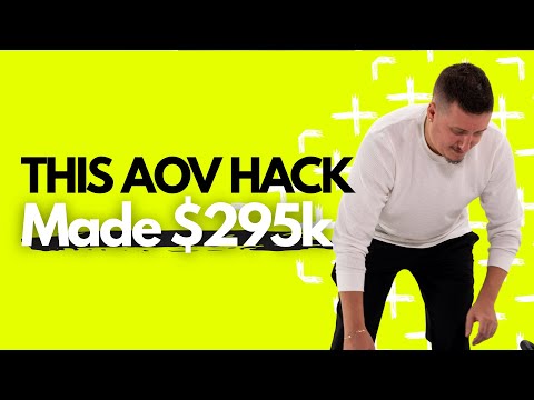 How I Raised My AOV and Made an Extra $295,000 in 90 Days