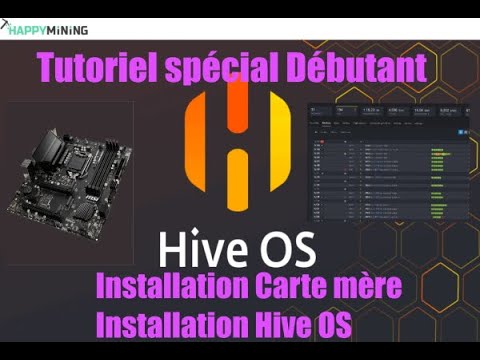 Tuto débutant : Installation Carte mère + HiveOS