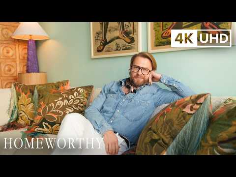 HOUSE TOUR | Eclectic Design in a Creative Director’s One-Bedroom NYC Apartment | 4K