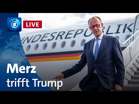 Bundeskanzler Merz trifft US-Präsident Trump in Washington