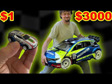 $1 vs $3000 Giant Petrol RC Rally Car