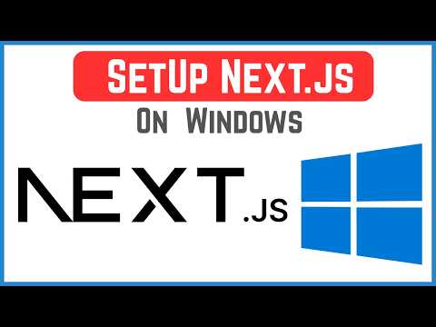 How to Install Next.js on Windows 11 | Create Next.js Project (2026)