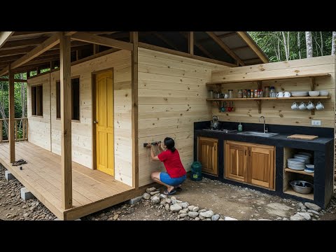 Talented Woman Builds Dream Villa with Modern Kitchen from Scratch in 160 Days | by @Hoang-Thi-Huong