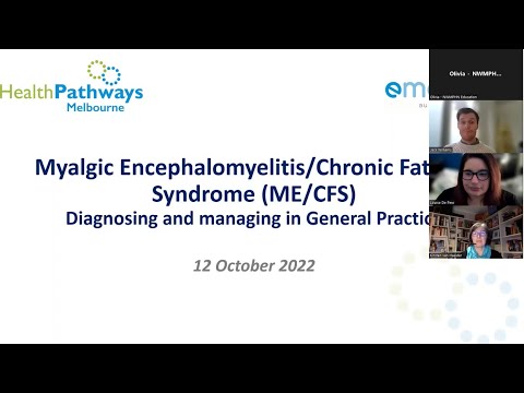Myalgic Encephalomyelitis/Chronic Fatigue Syndrome (ME/CFS) - (12 October 2022)