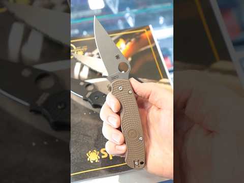 The Paramilitary 2 goes Lightweight! Spyderco at SHOT Show 2026