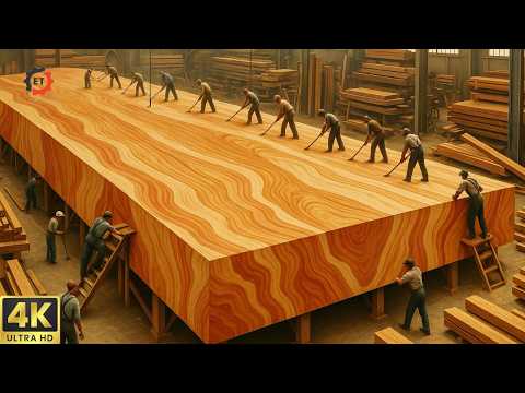 Massive Timber Meets High-Power Logging Machines | Beautiful and Satisfying Footage