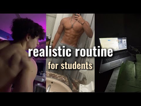 a realistic morning routine for students