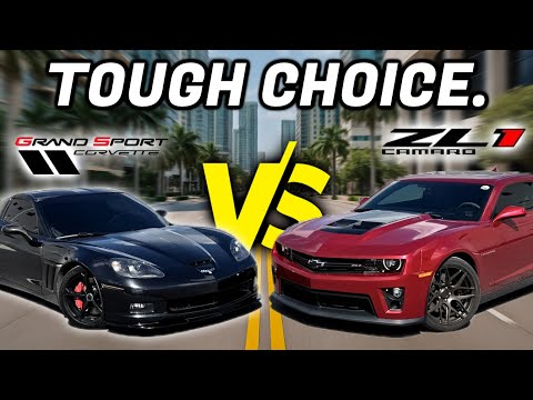 C6 Corvette Grand Sport vs. 5th Gen ZL1 — What's The BETTER BUY?!