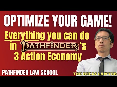 EVERYTHING you can do in Pathfinder 2e's Three Action Economy (Rules Lawyer)