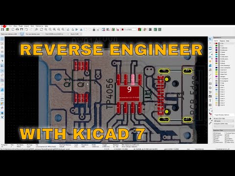 Reverse Engineer PCB With KiCAD 7 |PCB FROM PCBWAY.COM