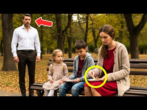Un millonario vio a una MADRE compartir comida con sus HIJOS… Su gesto hizo LLORAR a todos