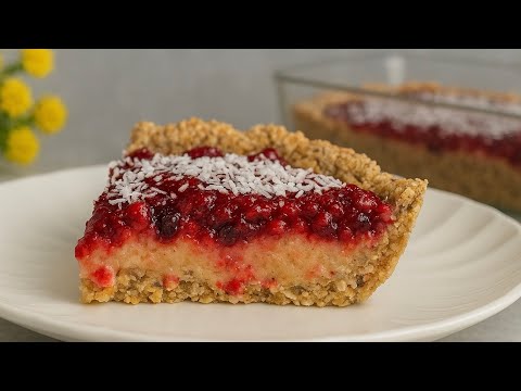 I made this without an oven! No eggs, no sugar! The HEALTHIEST dessert!