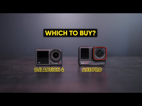 Insta360 Ace Pro vs DJI Action 4