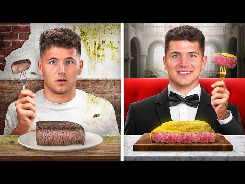 $1 vs $10,000 Steak