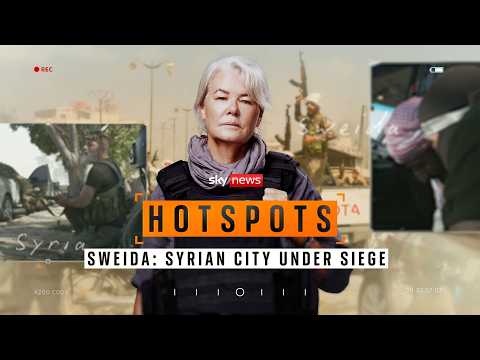 Hotspots: Behind the frontline of a Syrian city at war