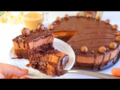 كيكة شوكولاتة طبقات سهلة سريعة بكريمة اقتصادية مذاقها رهييب ب2بيضة فقط/ كعكة شوكولاتة إدمان