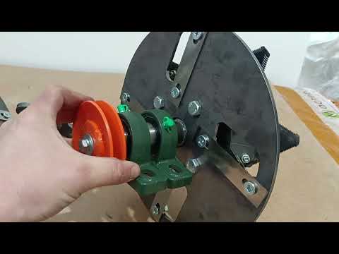 Измельчитель веток (травы) Мастер. Устройство диска измельчителя.