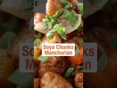 Indo-Chinese flavours ka maza lijiye iss tasty aur healthy soya chunks manchurian ke saath!! 😍