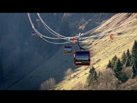 Construction of the world's first TRI-Line in Hoch-Ybrig – 18-TGD Weglosen–Seebli (2025)