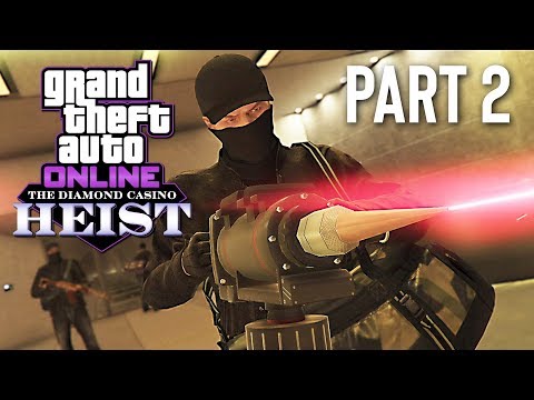New DIAMOND CASINO HEIST, Part 2! (GTA 5 Online Heists DLC)
