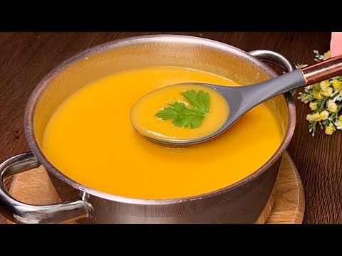 This pumpkin soup is a treasure! Have you ever made such a delicious soup?