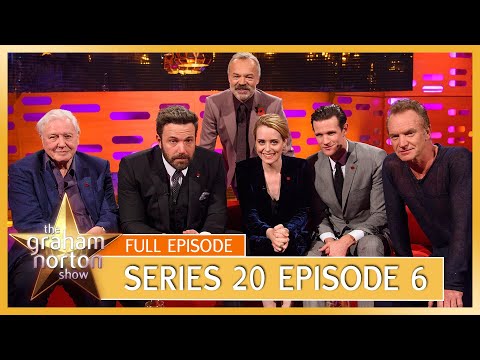 S20 E06 - The Graham Norton Show | Full Episode | Ben Affleck, Sir David Attenborough, Matt Smith