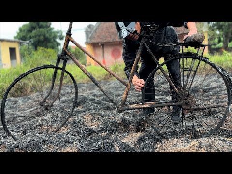 ( PHOENIX-1985 ) Vintage Bicycle Restoration Project // Vintage Bicycle Restoration Skills