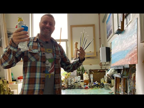 MY ART STUDIO TOUR | Krowji, Redruth, Cornwall - June 2024