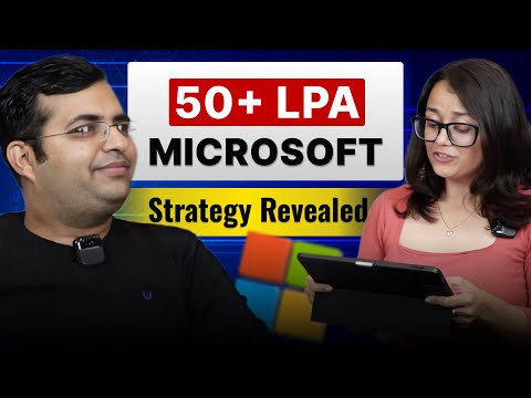 How did he crack Microsoft? | SDE - 2 Microsoft Interview Process | Complete Journey 🔥