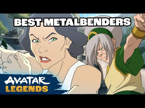 Best Metalbending Moments! ft. Toph, Lin, & Korra 🔩 Round 2 | Avatar